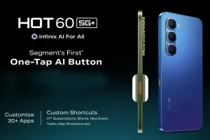 Infinix Hot 60 5G+ हुआ लॉन्च, आईकू-पोको से मुकाबले के लिए इस सस्ते फोन में हैं जबरदस्त फीचर्स