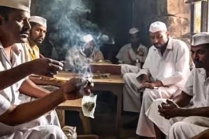 सेंट्रल जेल के भीतर गांजा फूंक रहे कैदी, खूब चल रहा नॉनवेज और फोटोशूट, मचा हड़कंप 