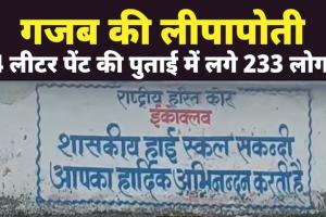 अब Paint घोटाला: मध्यप्रदेश के शहडोल की स्कूलों में खेला, 20 लीटर में 425 तो 4 लीटर पेंट की पुताई में लगे 233 लोग, जाने पूरा मामला