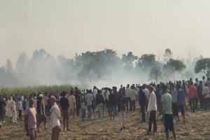 बाराबंकी में पटाखा फैक्ट्री में भयानक विस्फोट, दो की मौत,कई घायल