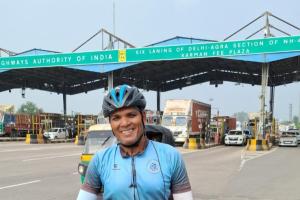 रिकॉर्ड का सिंगल गियर जुनून: बिलासपुर के शिक्षक संतोष ने 24 दिन में फतह किया 6000 KM का गोल्डन क्वाड्रिलेट