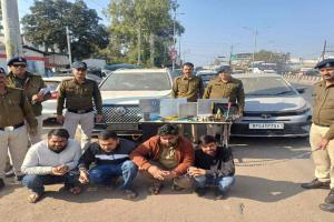 इंजीनियर ने बनाया मोबाइल टावर चोरी का गिरोह, उड़ाए 50 लाख के बेस-बैंड, पुलिस ने 5 आरोपियों को किया गिरफ्तार 