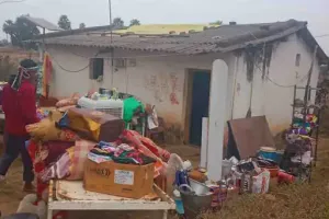 बीजापुर में जबरन मकान खाली कराने का आरोप: महिला की शिकायत, BJP नेता बोले- आरोप बेबुनियाद