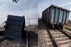 Railway Breaking News: रेल पटरी पर हादसा या लापरवाही? छत्तीसगढ़ में मालगाड़ी के दो डिब्बे पलटे, तीन लाइनें ठप