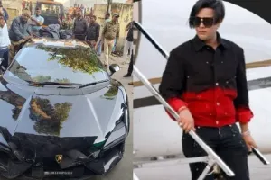 लैंबॉर्गिनी एक्सीडेंट ने खोला रसूख का खेल, शिवम मिश्र और पुलिस कार्रवाई पर उठे सवाल