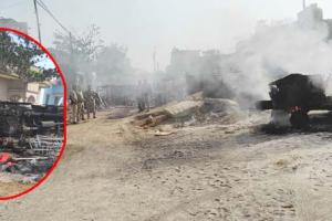 छत्तीसगढ़ के गोरखापाली गांव में बवाल: घर में तोड़फोड़ के बाद आगजनी, कई वाहन जलकर खाक