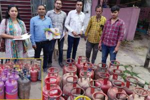 Bastar Action: अवैध LPG कारोबार पर प्रशासन की बड़ी कार्रवाई, घर में चल रही थी गैस रिफिलिंग, दर्जनों सिलेंडर जब्त