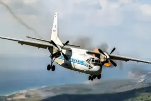 Russia Air Crash Tragedy: उड़ान के बीच टूटा संपर्क, क्रीमिया के पहाड़ों से टकराकर चकनाचूर हुआ सैन्य विमान, 29 की मौत