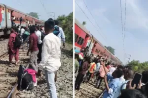 जामताड़ा के पास ट्रेन में धुएं से दहशत: जयनगर-पुरी एक्सप्रेस में अफवाह से मची भगदड़, यात्री सुरक्षित