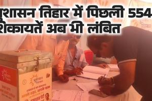 सुशासन तिहार के दावों की हकीकत एक साल बाद भी 5548 शिकायतें लंबित