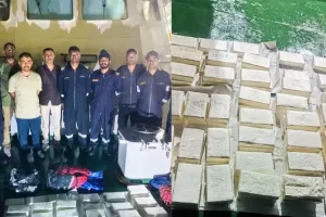 समुद्र में ‘सफेद जहर’ का खेल बेनकाब, जहाज से मिली 115 किलो कोकीन