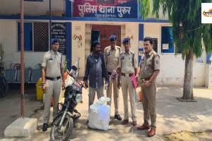 बालोद पुलिस का बड़ा एक्शन: एक्सेल मोपेड में छिपाकर ले जा रहा था गांजा, 6 लाख की खेप के साथ तस्कर गिरफ्तार