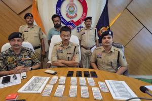 कांकेर में नकली नोट फैक्ट्री का भंडाफोड़: घर में छाप रहा था 500 के जाली नोट, 6 लाख से ज्यादा फेक करेंसी जब्त