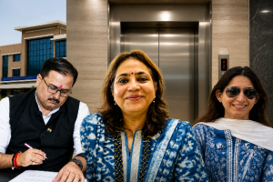 राजधानी की बहुमंजिला इमारतों में मौत का फंदा बनीं लिफ्ट: ACS ऋचा शर्मा के बाद IAS अफसर की पत्नी और कांग्रेस प्रवक्ता फंसे, मैनेजमेंट मस्त-सिस्टम पस्त