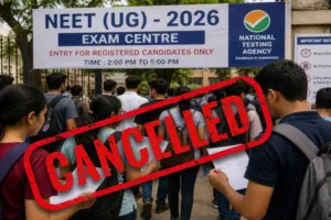 NEET 2026 पर बड़ा फैसला: पेपर लीक विवाद के बाद परीक्षा रद्द, अब CBI करेगी पूरे नेटवर्क की जांच