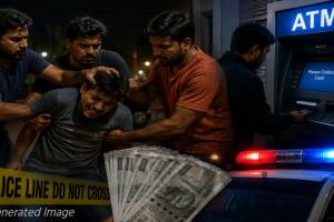 रायपुर में ‘पार्टी फंड’ के लिए गुंडागर्दी! युवक को बंधक बनाकर ATM से निकलवाए 10 हजार, एक आरोपी गिरफ्तार