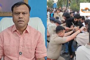 NEET पेपर लीक विरोध प्रदर्शन पर बवाल: NSUI कार्यकर्ताओं पर पुलिस कार्रवाई, कांग्रेस ने उठाए सवाल
