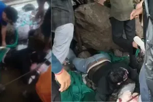पावागढ़ शक्तिपीठ में दर्दनाक हादसा: भूस्खलन की चपेट में आए श्रद्धालु, दो की मौत, राहत-बचाव अभियान जारी