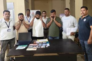म्यूल बैंक खातों के जरिए करोड़ों की साइबर ठगी का नेटवर्क बेनकाब, 11 राज्यों से जुड़े तार, छह गिरफ्तार