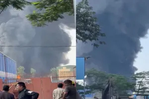 Bhilai Fire News: हथखोज की श्याम केमिकल फैक्ट्री में भड़की भीषण आग, आसमान में उठता दिखा धुआं; दमकल ने संभाला मोर्चा
