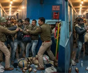 भागलपुर एक्सप्रेस में हाईवोल्टेज ड्रामा: शराब तस्करों ने चेन पुलिंग कर रोकी ट्रेन, फायरिंग से दहशत