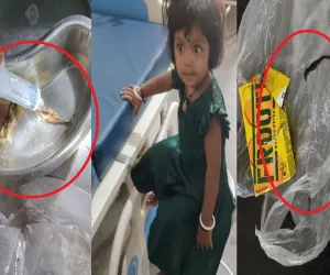 फ्रूटी का घूंट लेना पड़ा भारी! पाउच के अंदर मिली छिपकली की चमड़ी, बच्ची की बिगड़ी तबीयत 