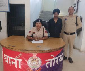 शराब के लिए पैसे मांगे, नहीं दिए तो किया चाकू से हमला, धारदार हथियार के साथ आरोपी गिरफ्तार